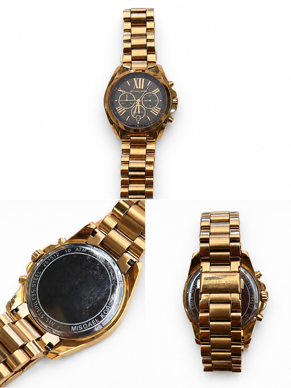Michael Kors MK5353 Gold-Tone Chronograph Watch